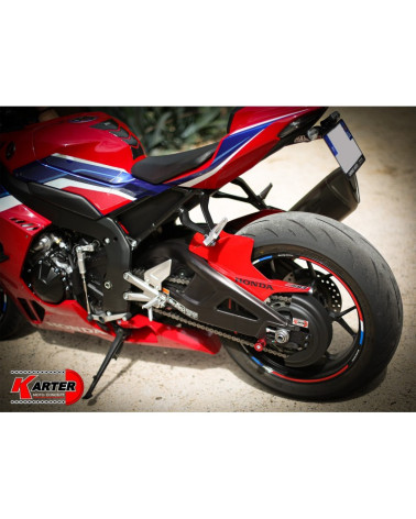 HONDA CBR 1000 RR de 2017 à 2025 - Carter de chaine NOIR satiné