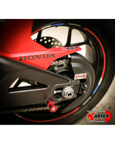 HONDA CBR 1000 RR de 2008 à 2016 - Carter de chaine NOIR satiné