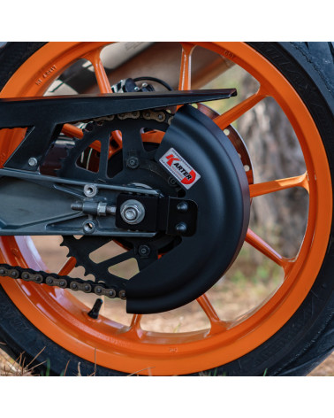 KTM 125 RC - Carter de chaine NOIR satiné