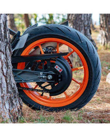 KTM RC 390 - Carter de chaine NOIR satiné