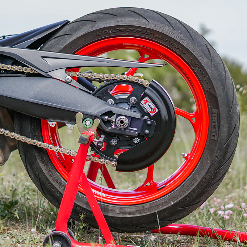 YAMAHA MT-09 Type MTN890 à partir de 2021 - Carter de chaine NOIR satiné