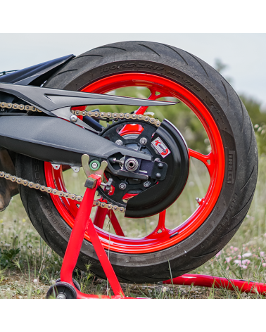 Triumph Street Triple 660 S - Carter de chaine NOIR satiné